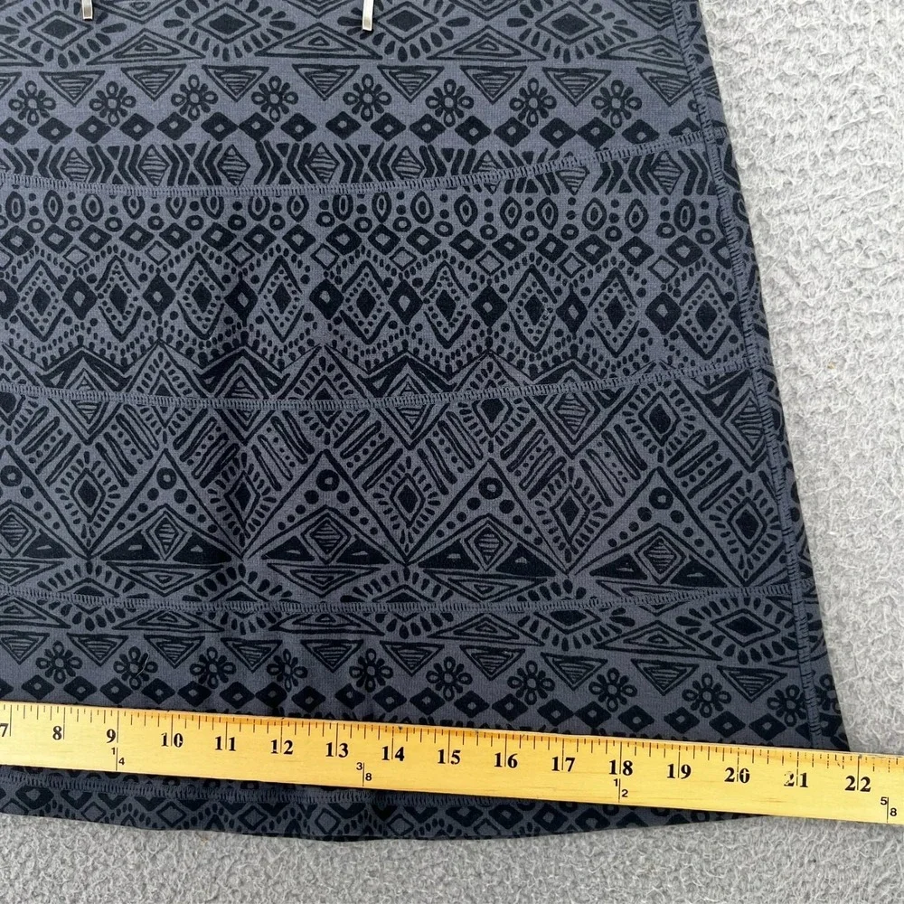 Athleta‎ Womens XS Casseva Strata Geometric Print Zip Pocket Athletic Skirt